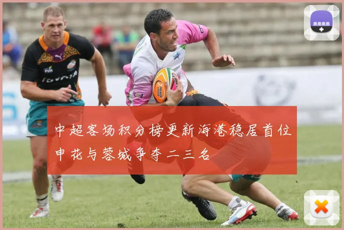 中超客场积分榜更新海港稳居首位申花与蓉城争夺二三名